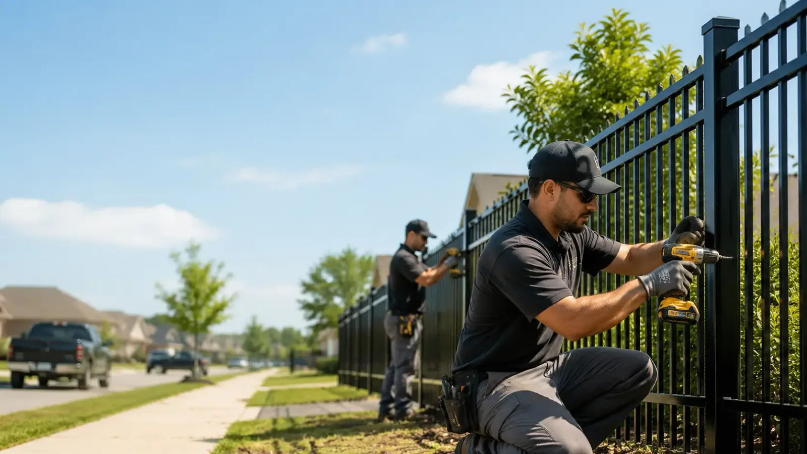 Metal Fence Installation in Mcleod, ND